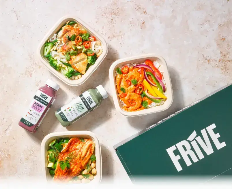 High-protein Frive dinners